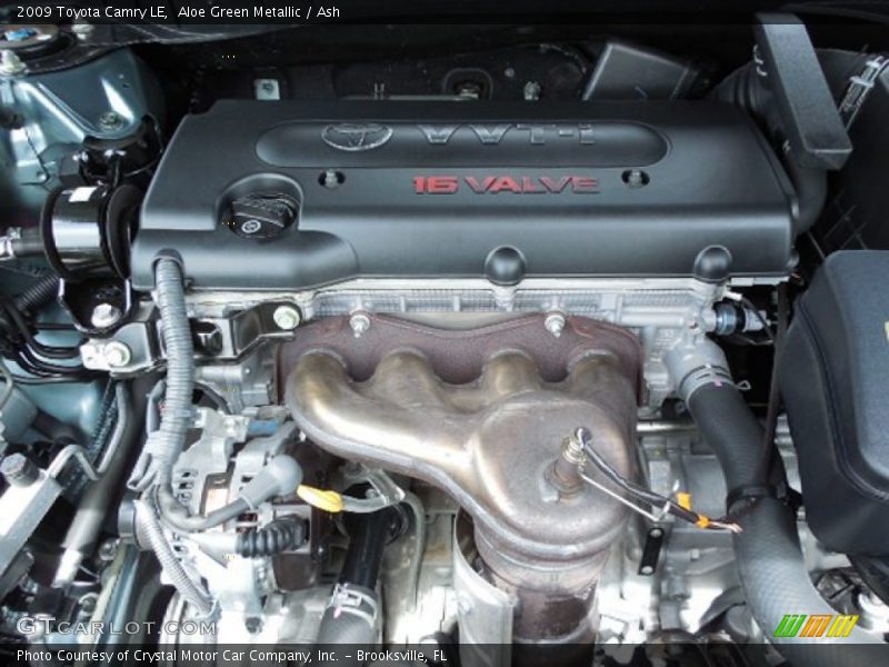 Aloe Green Metallic / Ash 2009 Toyota Camry LE