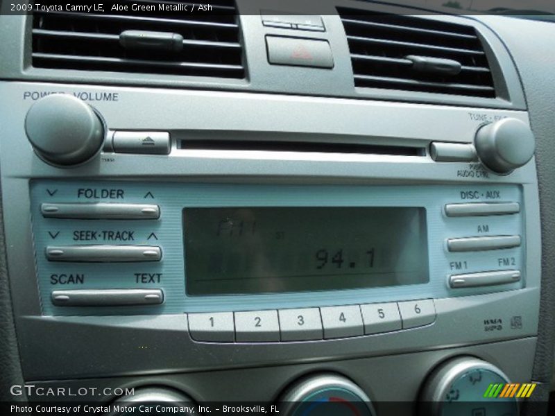 Aloe Green Metallic / Ash 2009 Toyota Camry LE