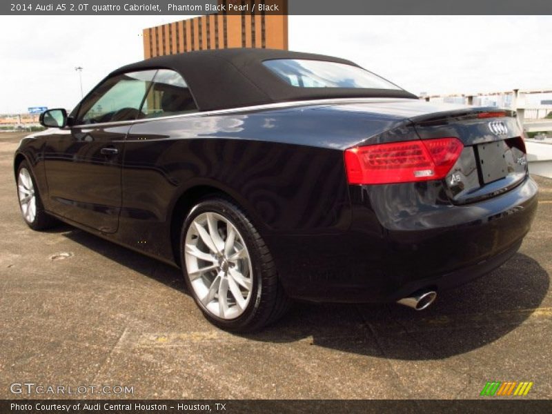 Phantom Black Pearl / Black 2014 Audi A5 2.0T quattro Cabriolet
