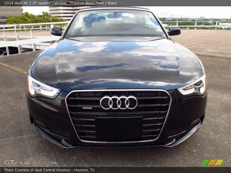 Phantom Black Pearl / Black 2014 Audi A5 2.0T quattro Cabriolet