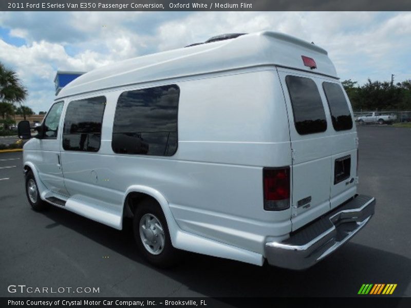 Oxford White / Medium Flint 2011 Ford E Series Van E350 Passenger Conversion