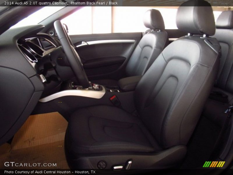 Phantom Black Pearl / Black 2014 Audi A5 2.0T quattro Cabriolet