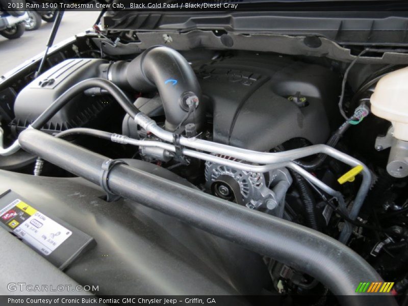 Black Gold Pearl / Black/Diesel Gray 2013 Ram 1500 Tradesman Crew Cab