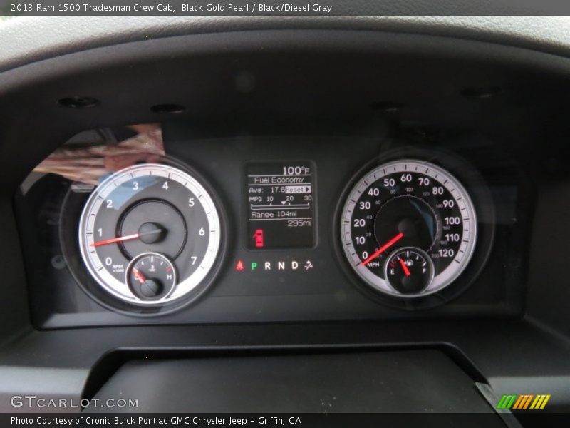  2013 1500 Tradesman Crew Cab Tradesman Crew Cab Gauges