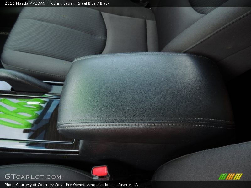 Steel Blue / Black 2012 Mazda MAZDA6 i Touring Sedan