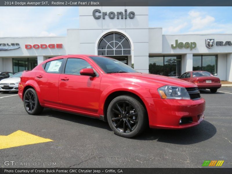 Redline 2-Coat Pearl / Black 2014 Dodge Avenger SXT