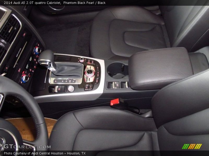 Phantom Black Pearl / Black 2014 Audi A5 2.0T quattro Cabriolet