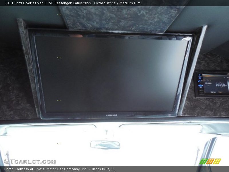 Oxford White / Medium Flint 2011 Ford E Series Van E350 Passenger Conversion