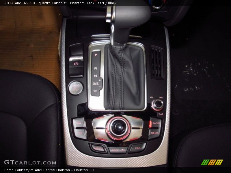 Phantom Black Pearl / Black 2014 Audi A5 2.0T quattro Cabriolet
