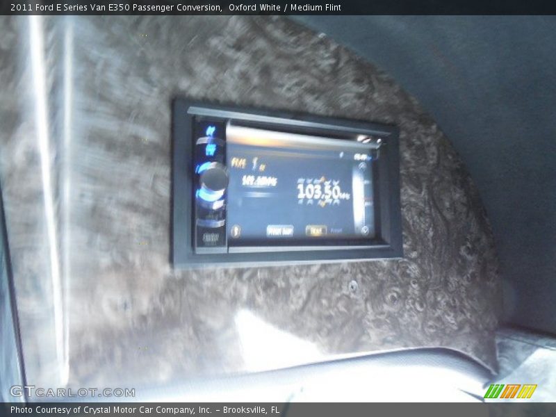 Oxford White / Medium Flint 2011 Ford E Series Van E350 Passenger Conversion