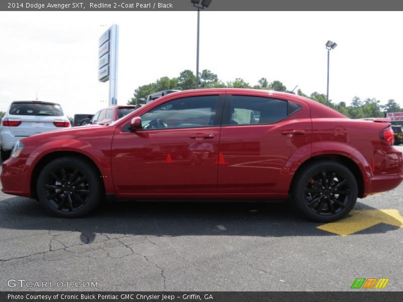 Redline 2-Coat Pearl / Black 2014 Dodge Avenger SXT