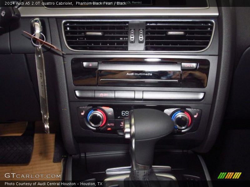 Phantom Black Pearl / Black 2014 Audi A5 2.0T quattro Cabriolet