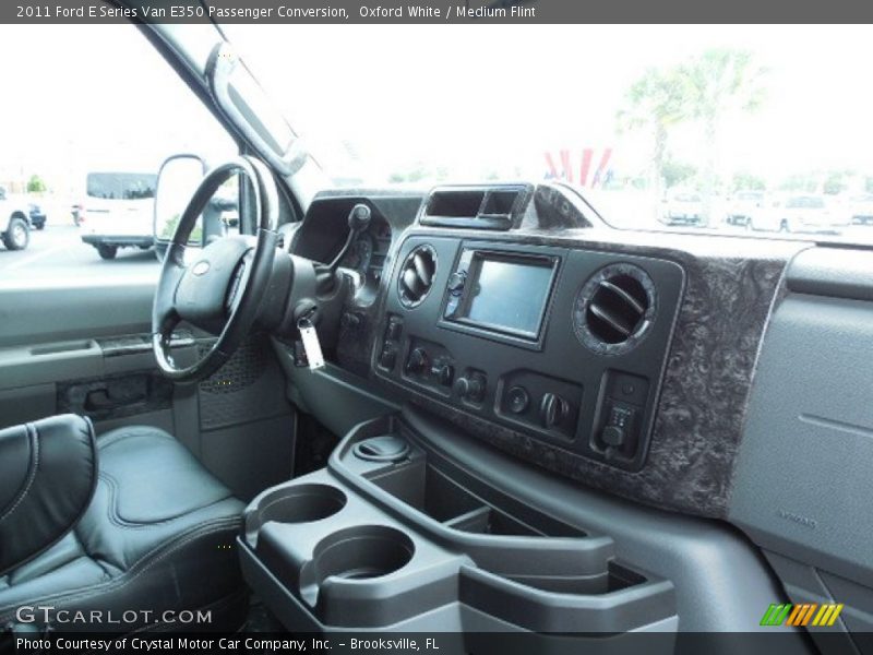 Dashboard of 2011 E Series Van E350 Passenger Conversion