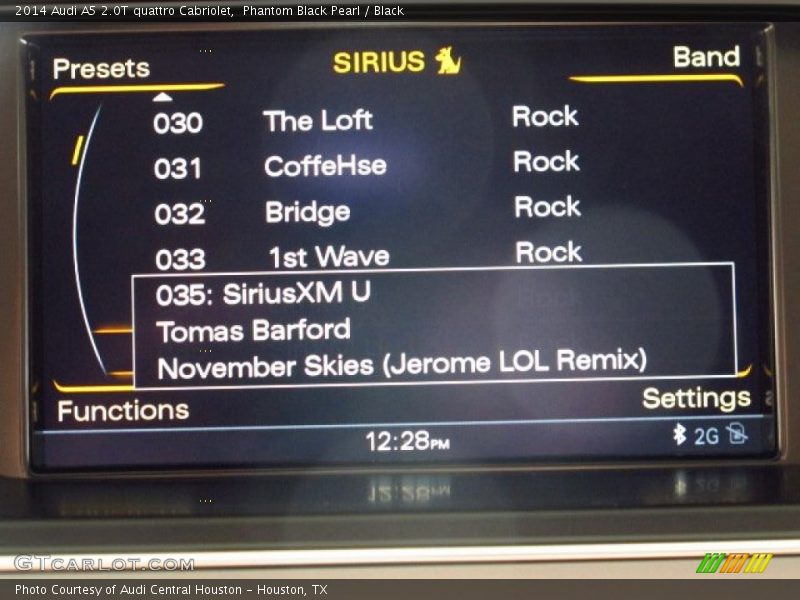 Phantom Black Pearl / Black 2014 Audi A5 2.0T quattro Cabriolet