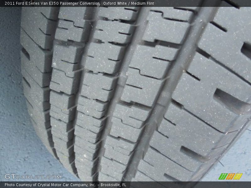 Oxford White / Medium Flint 2011 Ford E Series Van E350 Passenger Conversion
