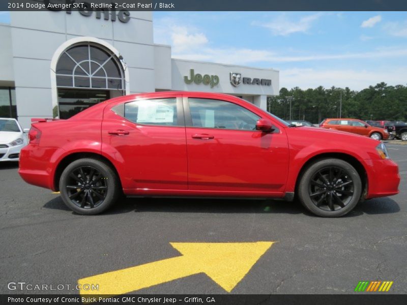 Redline 2-Coat Pearl / Black 2014 Dodge Avenger SXT