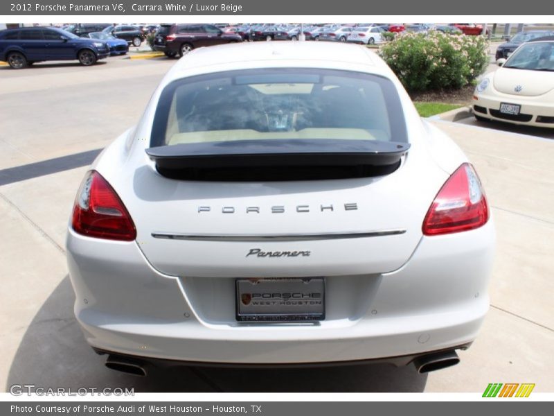 Carrara White / Luxor Beige 2012 Porsche Panamera V6