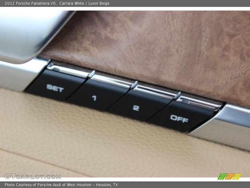 Carrara White / Luxor Beige 2012 Porsche Panamera V6