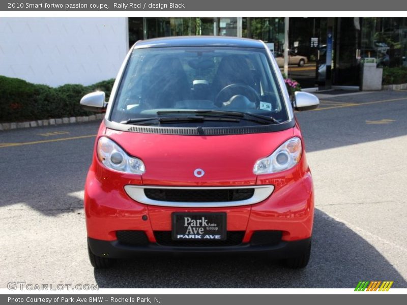 Rally Red / design Black 2010 Smart fortwo passion coupe