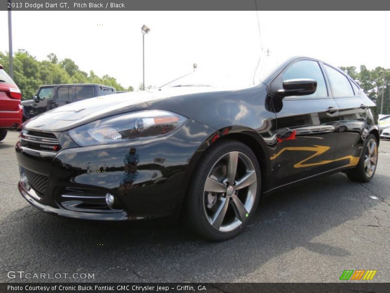 Pitch Black / Black 2013 Dodge Dart GT