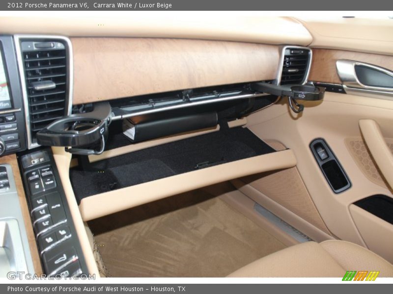Carrara White / Luxor Beige 2012 Porsche Panamera V6
