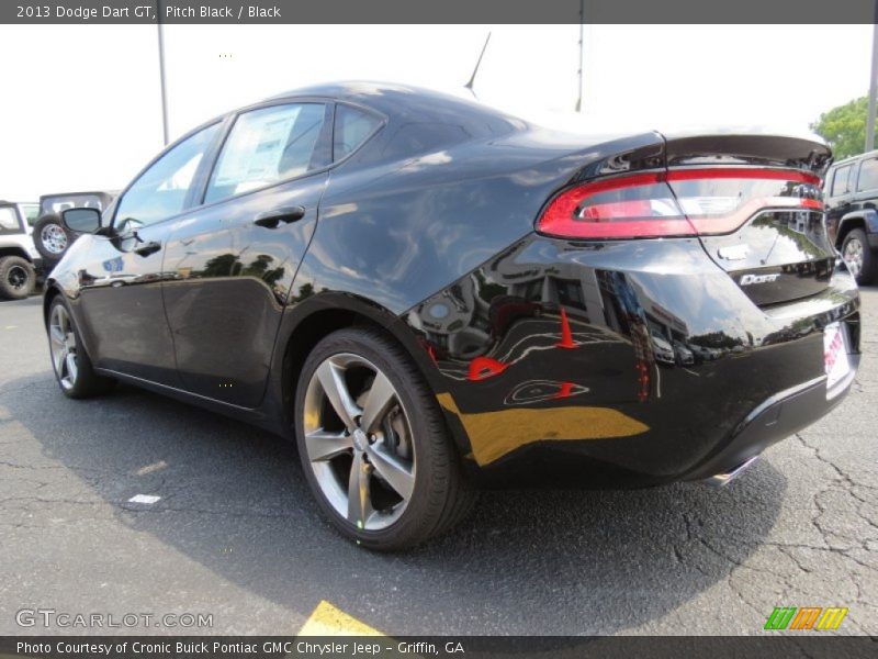 Pitch Black / Black 2013 Dodge Dart GT
