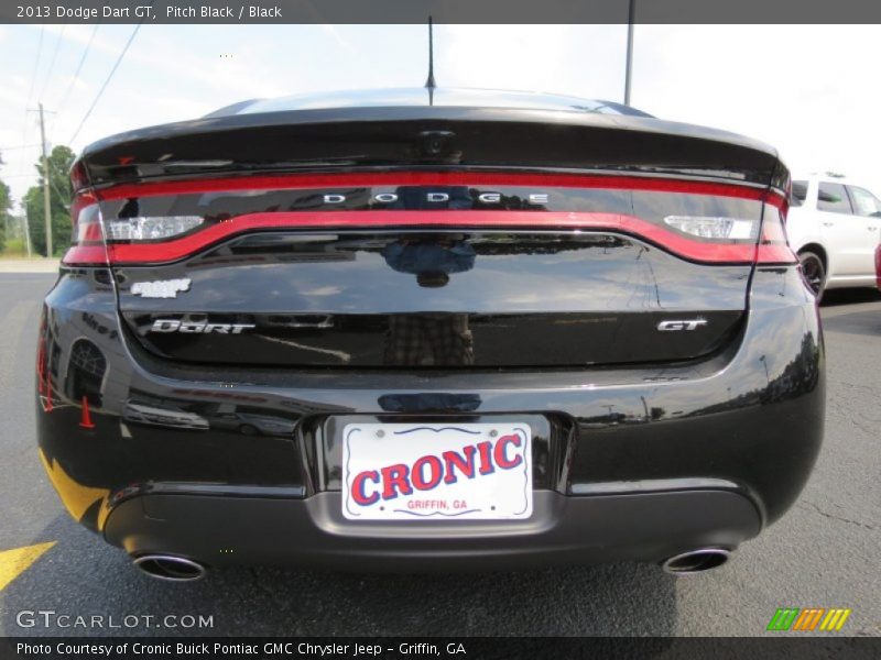 Pitch Black / Black 2013 Dodge Dart GT