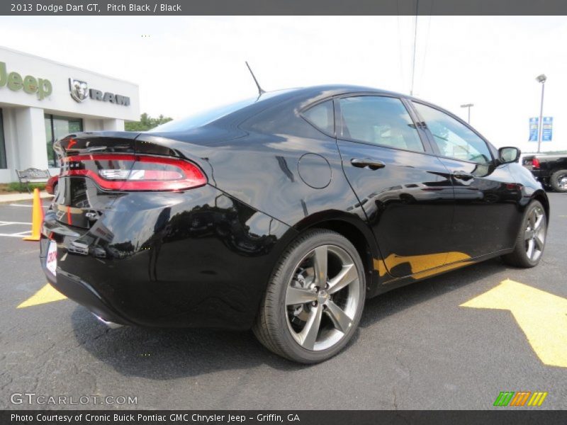 Pitch Black / Black 2013 Dodge Dart GT