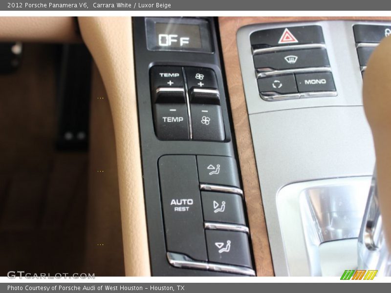 Carrara White / Luxor Beige 2012 Porsche Panamera V6