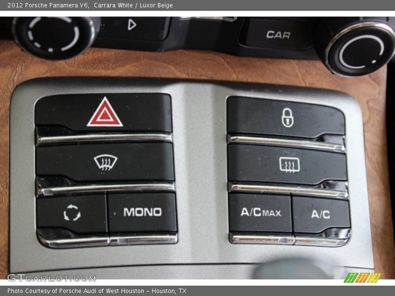 Carrara White / Luxor Beige 2012 Porsche Panamera V6