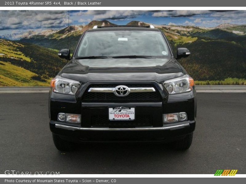 Black / Black Leather 2013 Toyota 4Runner SR5 4x4