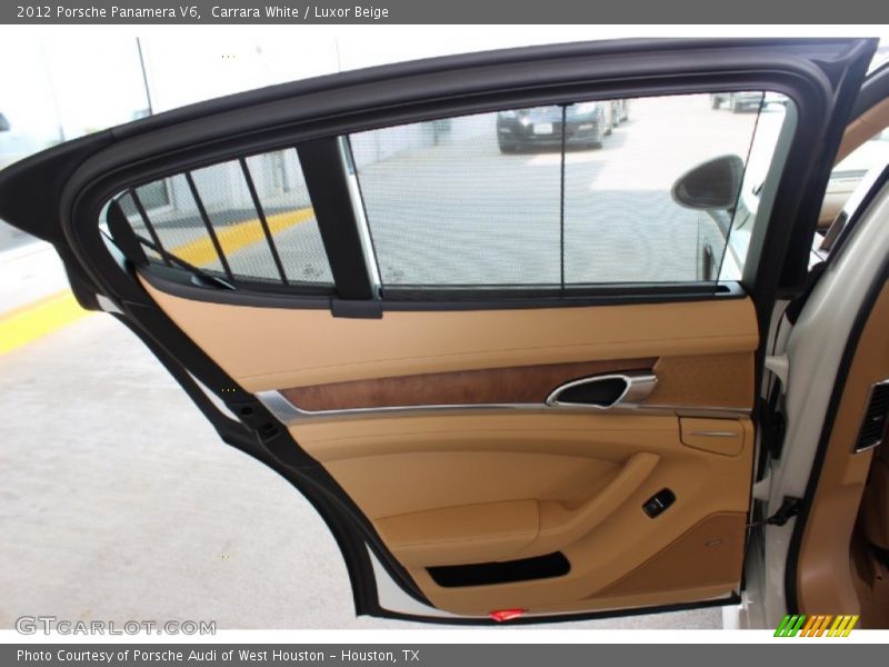 Carrara White / Luxor Beige 2012 Porsche Panamera V6