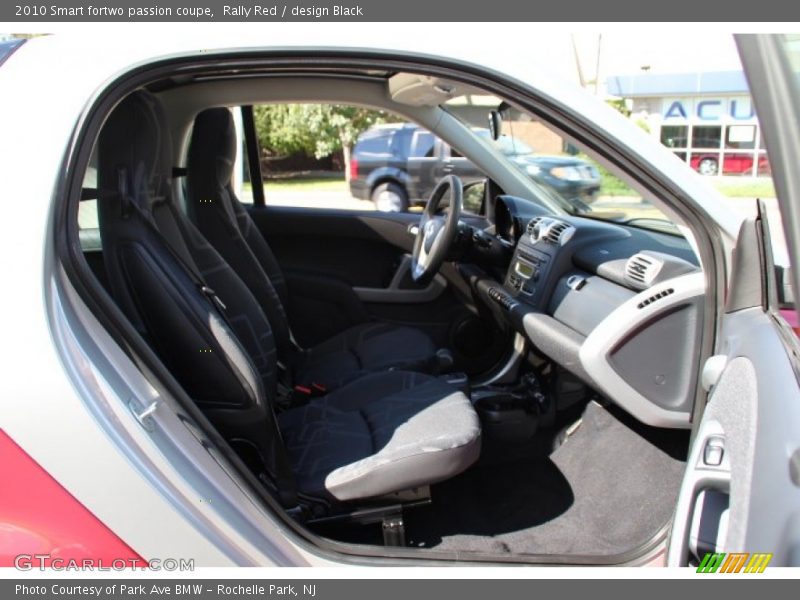 Rally Red / design Black 2010 Smart fortwo passion coupe