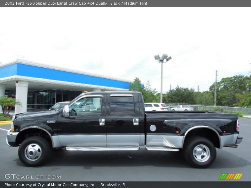  2002 F350 Super Duty Lariat Crew Cab 4x4 Dually Black
