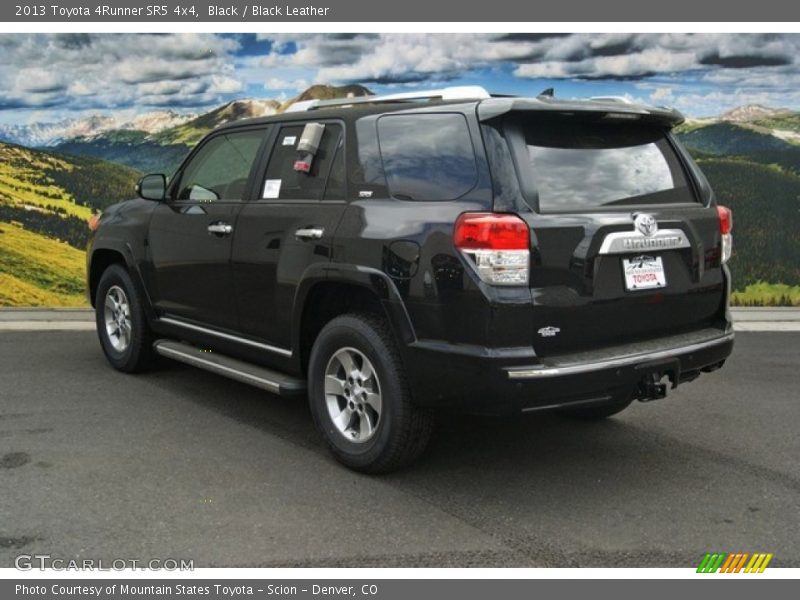 Black / Black Leather 2013 Toyota 4Runner SR5 4x4
