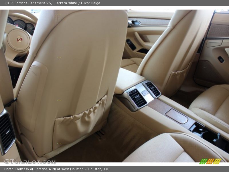 Carrara White / Luxor Beige 2012 Porsche Panamera V6