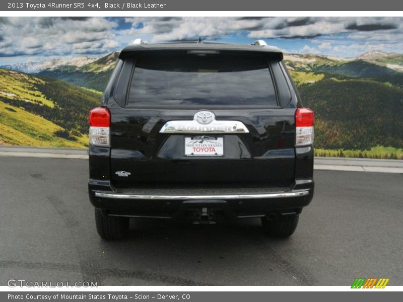Black / Black Leather 2013 Toyota 4Runner SR5 4x4