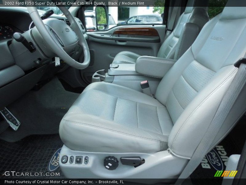 Front Seat of 2002 F350 Super Duty Lariat Crew Cab 4x4 Dually