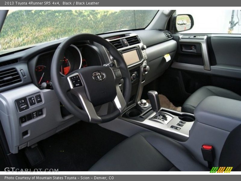 Black / Black Leather 2013 Toyota 4Runner SR5 4x4