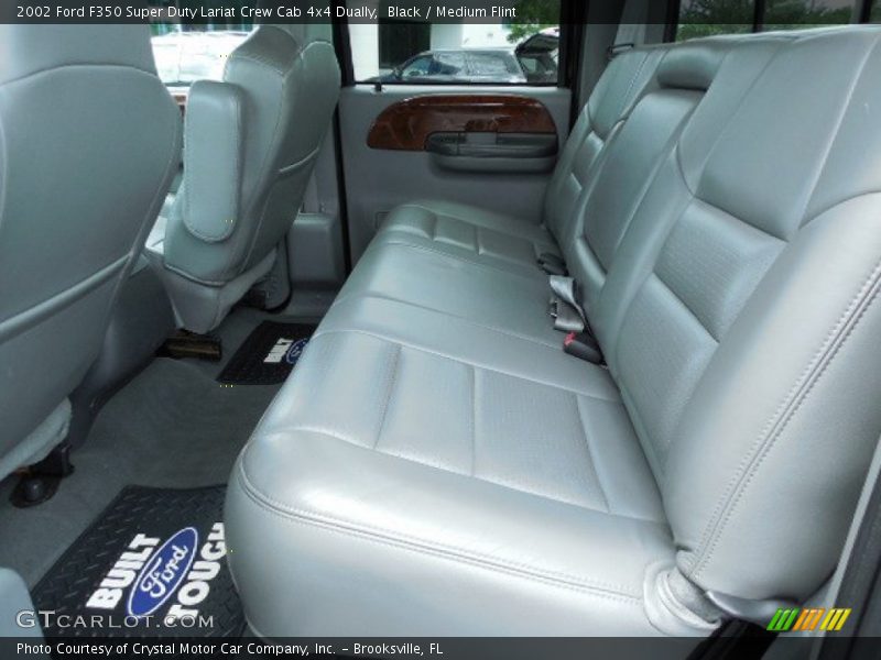 Black / Medium Flint 2002 Ford F350 Super Duty Lariat Crew Cab 4x4 Dually