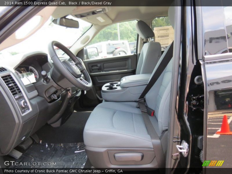 Front Seat of 2014 1500 Express Quad Cab