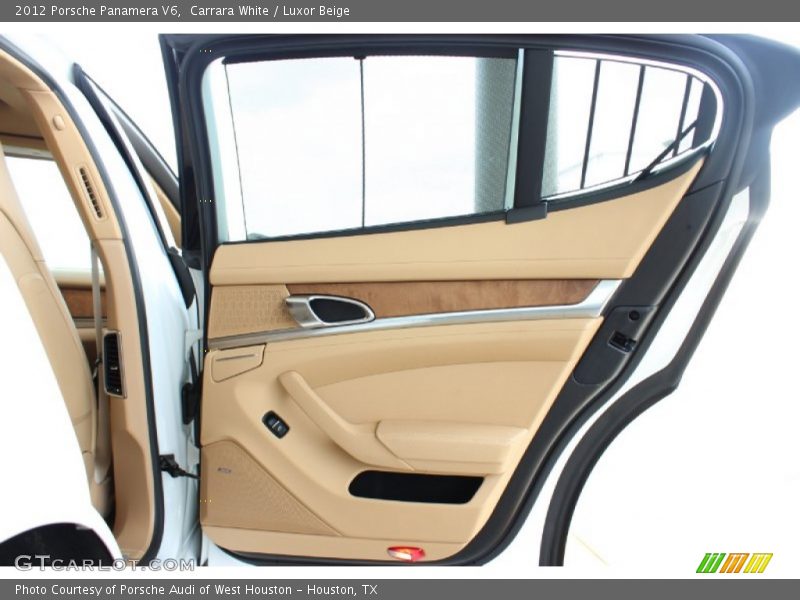 Carrara White / Luxor Beige 2012 Porsche Panamera V6