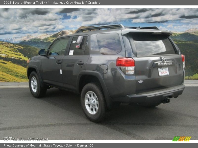 Magnetic Gray Metallic / Graphite 2013 Toyota 4Runner Trail 4x4