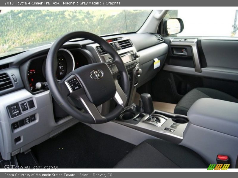 Magnetic Gray Metallic / Graphite 2013 Toyota 4Runner Trail 4x4