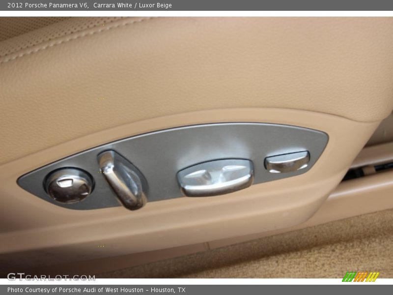 Carrara White / Luxor Beige 2012 Porsche Panamera V6