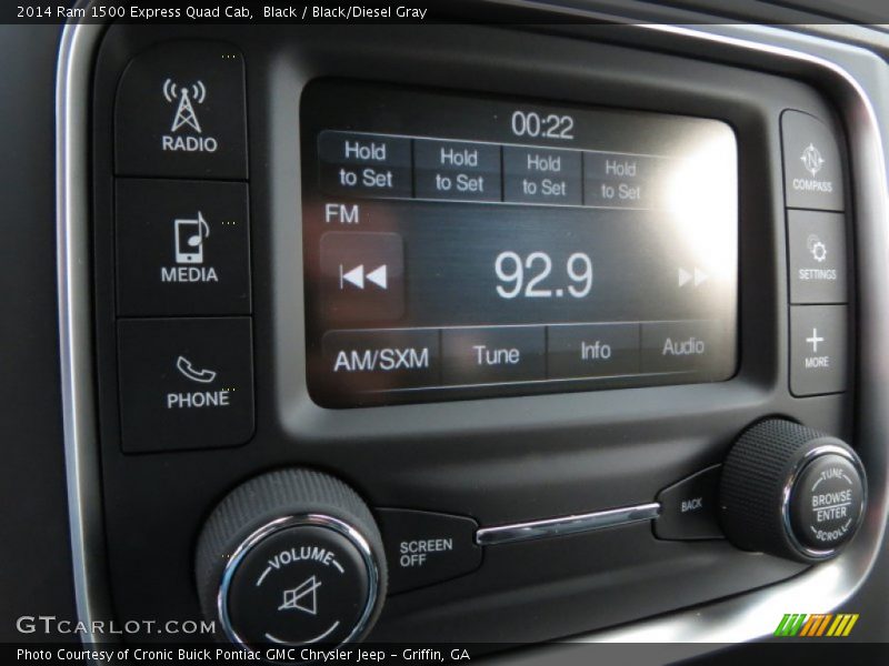 Controls of 2014 1500 Express Quad Cab
