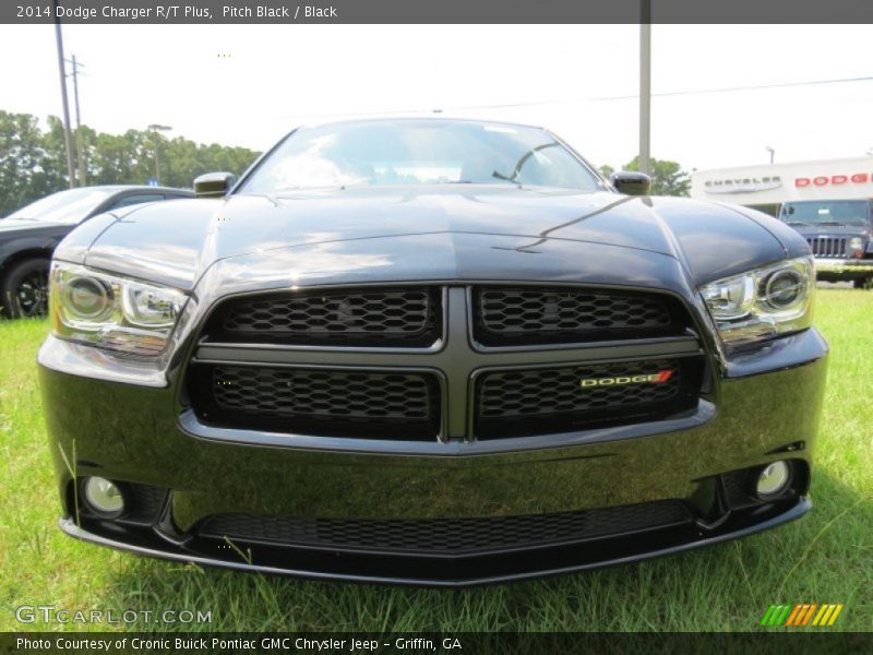 Pitch Black / Black 2014 Dodge Charger R/T Plus