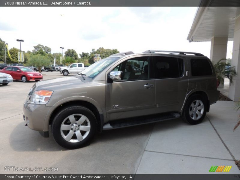 Desert Stone / Charcoal 2008 Nissan Armada LE