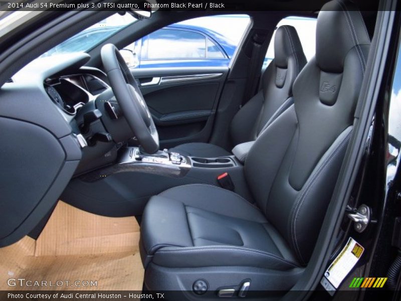 Front Seat of 2014 S4 Premium plus 3.0 TFSI quattro