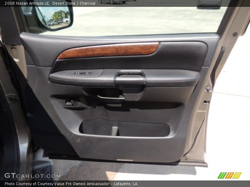 Desert Stone / Charcoal 2008 Nissan Armada LE